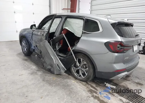 2024 BMW X3 xDrive30I из США, поврежденный, VIN 5UX53DP05R9U32665